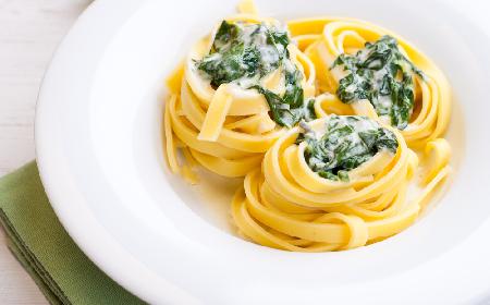Wyrazisty makaron z sosem blue cheese